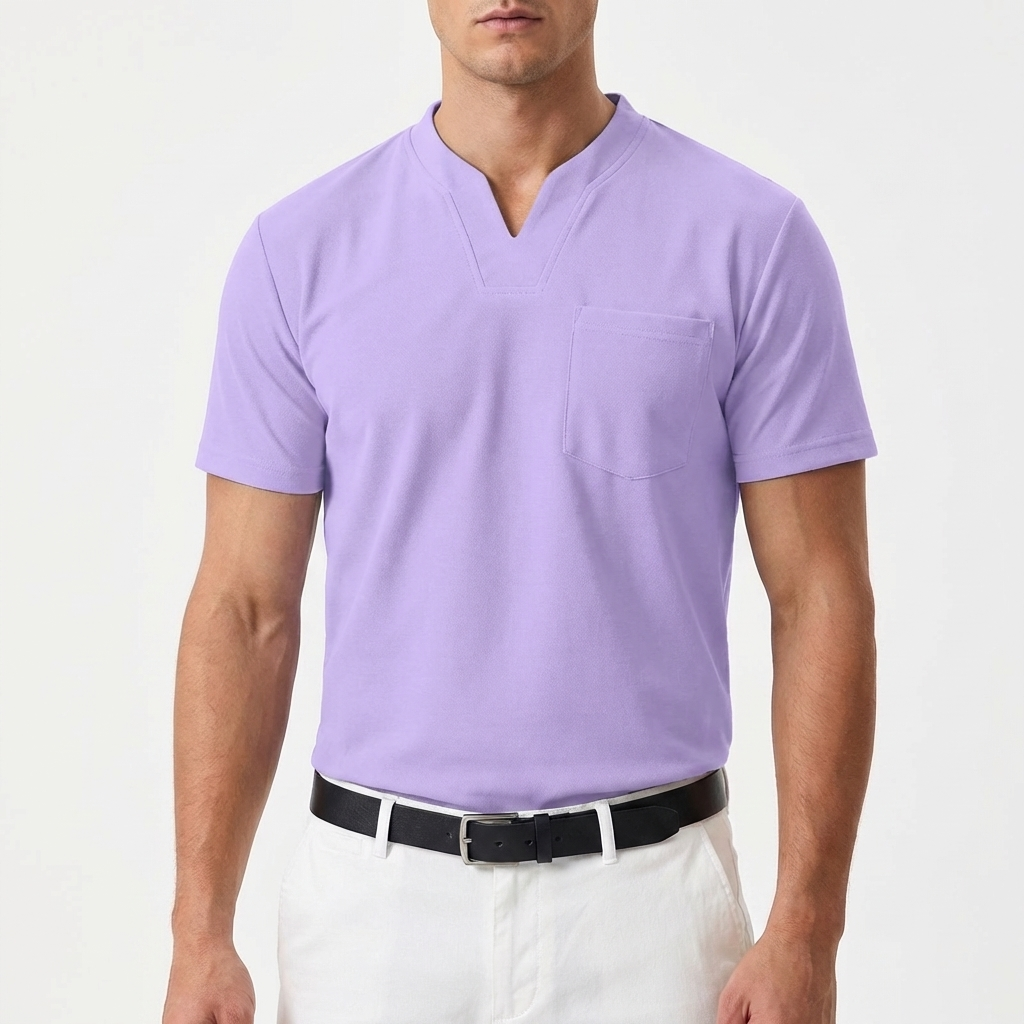 Lennox | Men's Lightweight V-Neck Short Sleeve T-Shirt