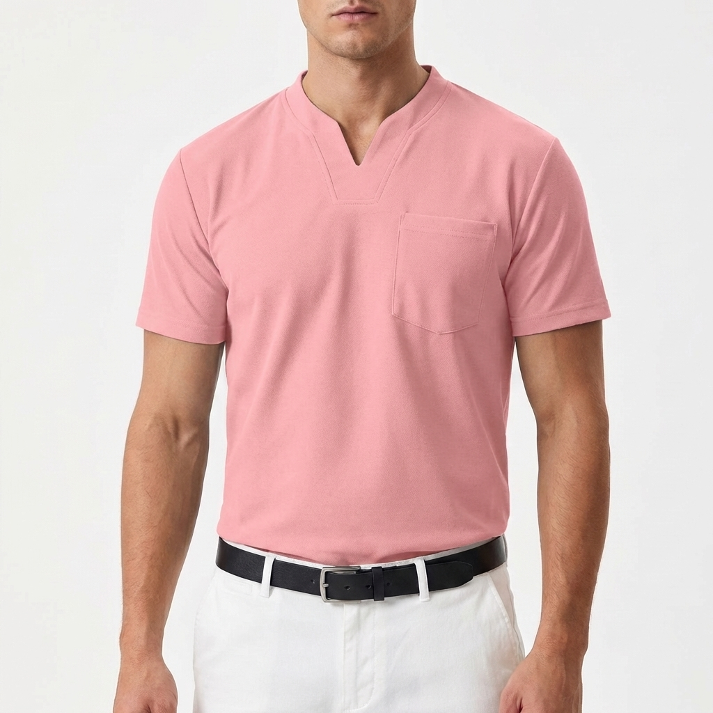 Lennox | Men's Lightweight V-Neck Short Sleeve T-Shirt