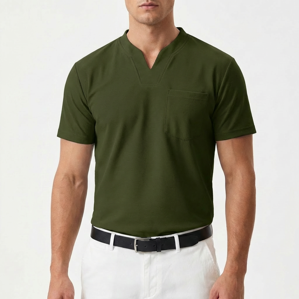 Lennox | Men's Lightweight V-Neck Short Sleeve T-Shirt