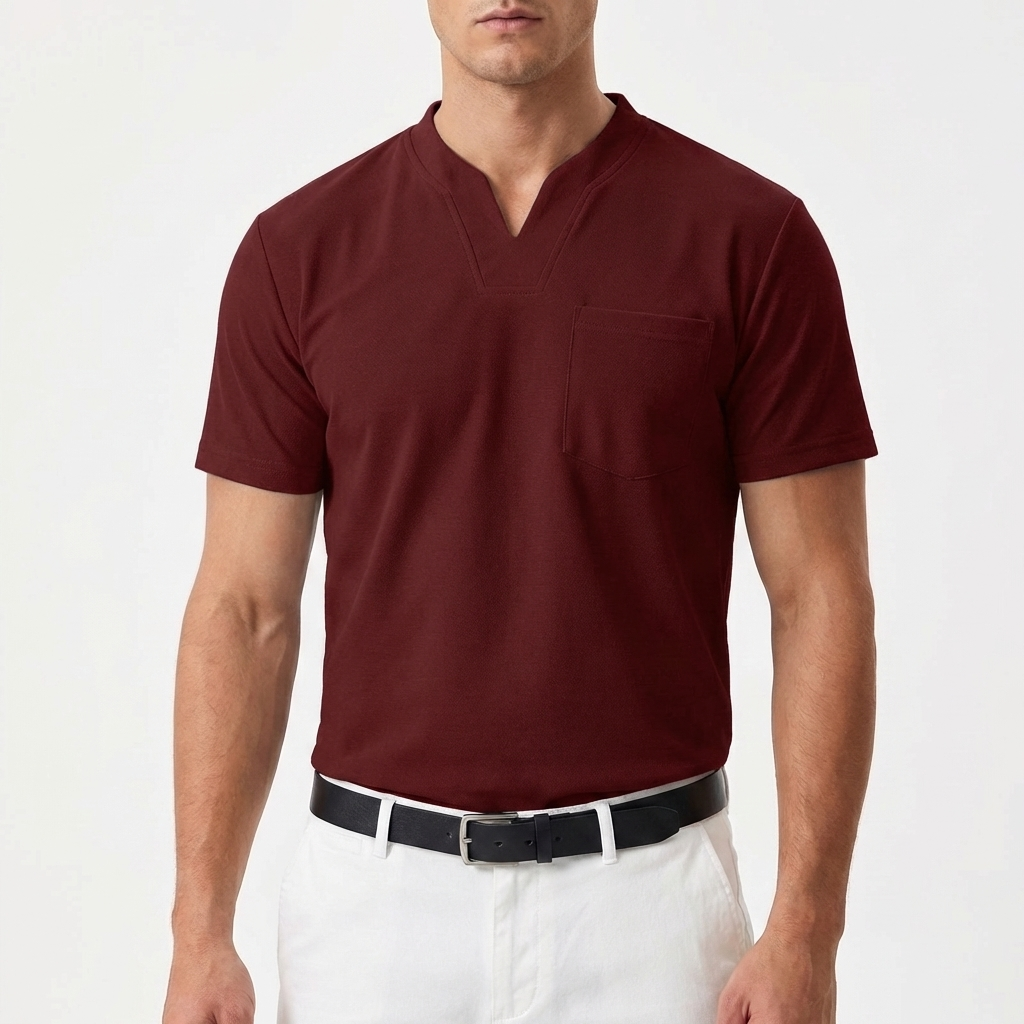 Lennox | Men's Lightweight V-Neck Short Sleeve T-Shirt