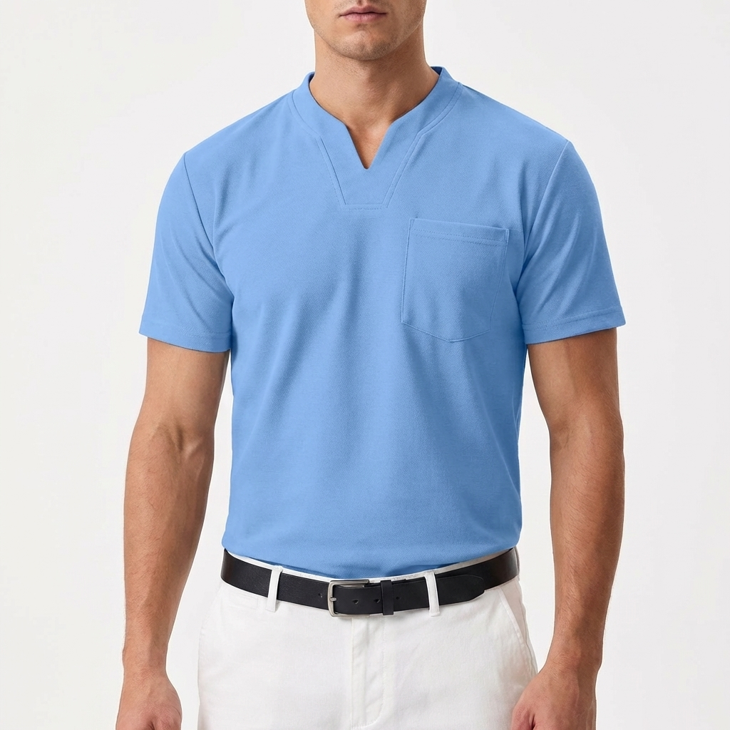 Lennox | Men's Lightweight V-Neck Short Sleeve T-Shirt