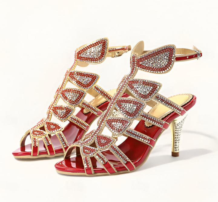 Lennox | Women's Crystal Embellished Heels