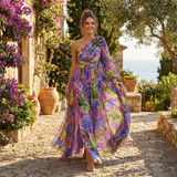 Lyra | Women Dress With One Shoulder | Maxi