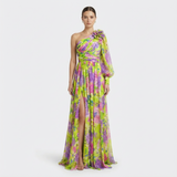 Lyra | Women Dress With One Shoulder | Maxi