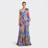 Lyra | Women Dress With One Shoulder | Maxi