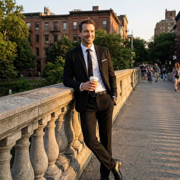 Marlowe | Men's Breathable Slim Fit Two-Piece Suit