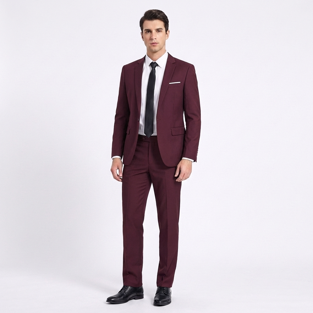 Marlowe | Men's Breathable Slim Fit Two-Piece Suit