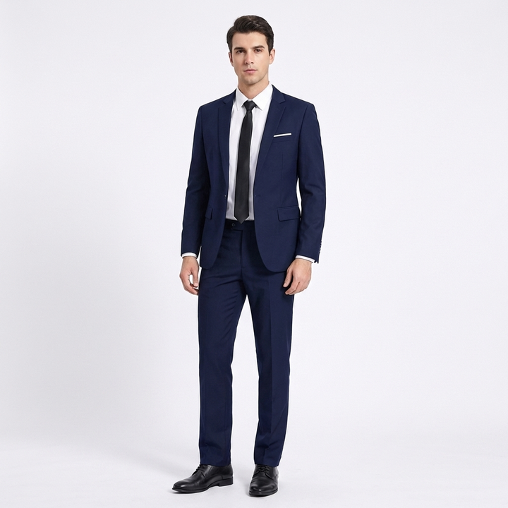Marlowe | Men's Breathable Slim Fit Two-Piece Suit