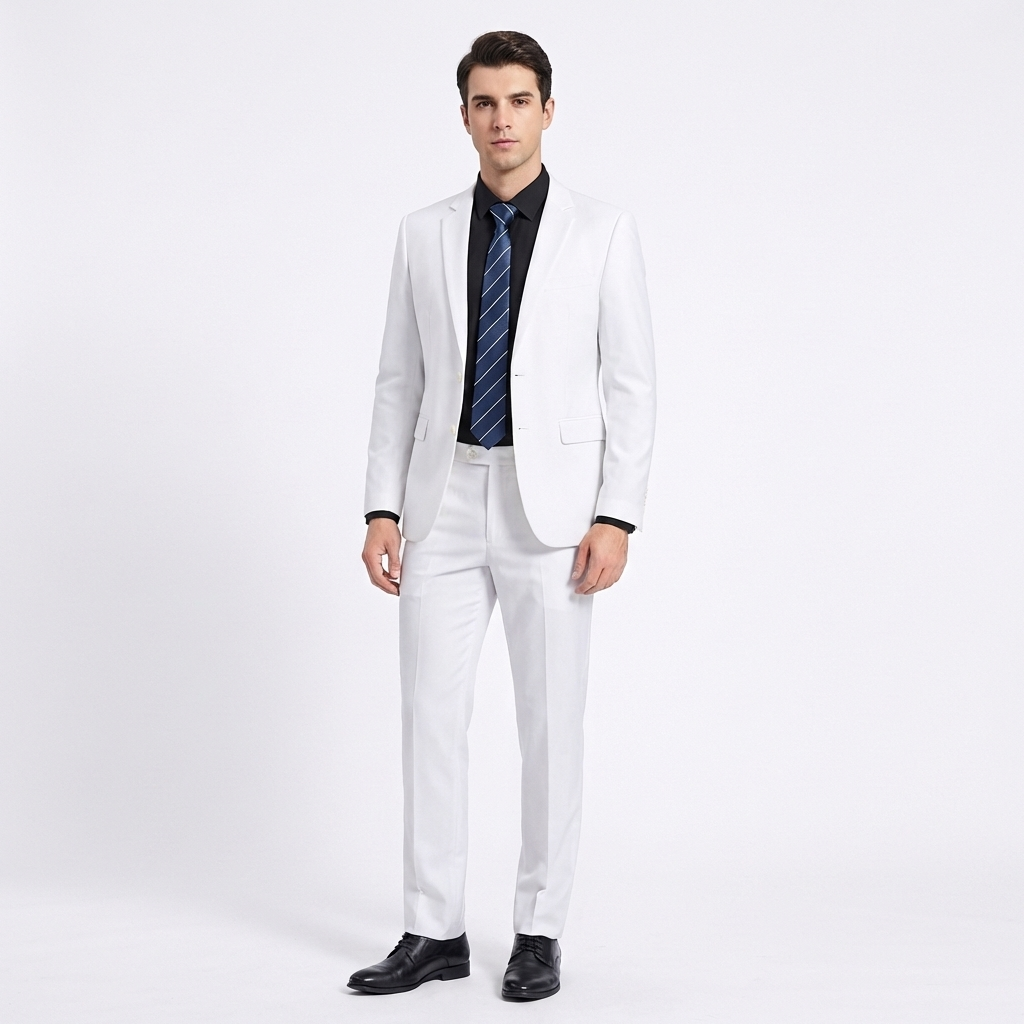 Marlowe | Men's Breathable Slim Fit Two-Piece Suit