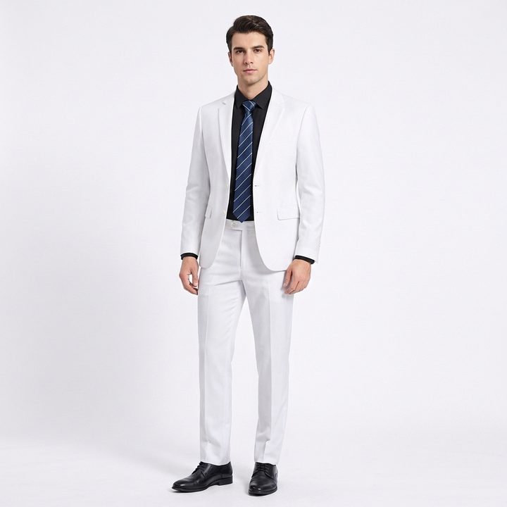 Marlowe | Men's Breathable Slim Fit Two-Piece Suit