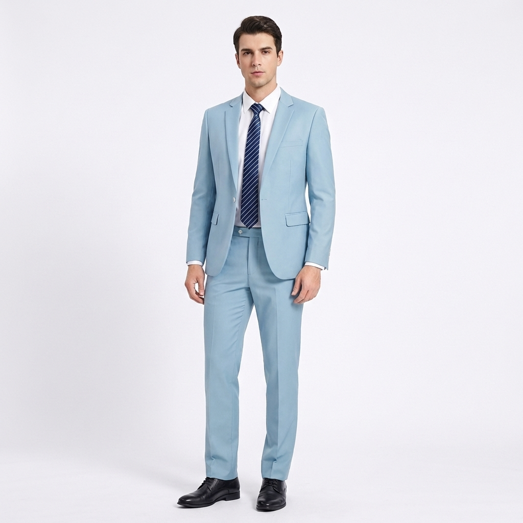 Marlowe | Men's Breathable Slim Fit Two-Piece Suit