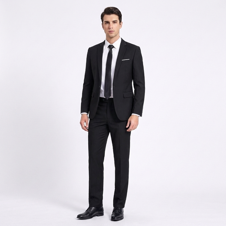 Marlowe | Men's Breathable Slim Fit Two-Piece Suit