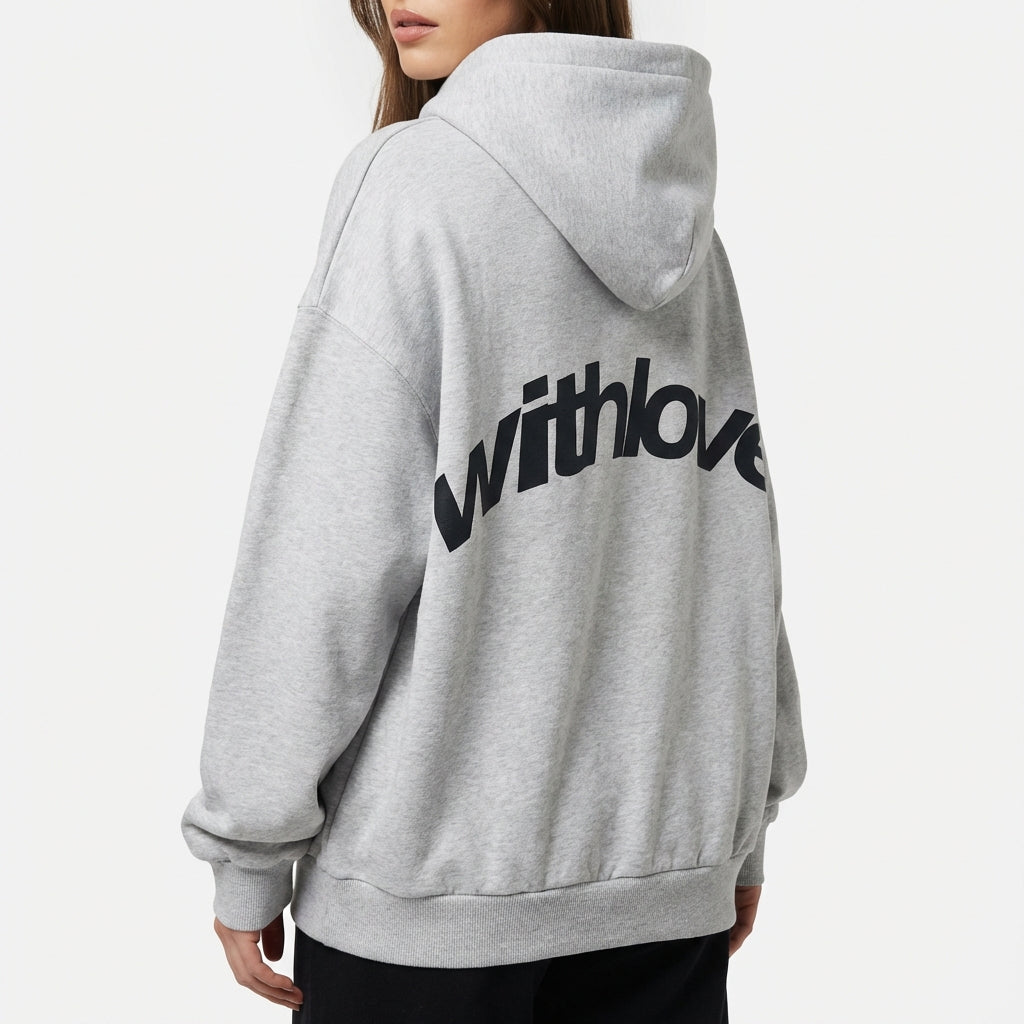 Marlowe | Unisex Fleece-Lined Oversized Graphic Hoodie