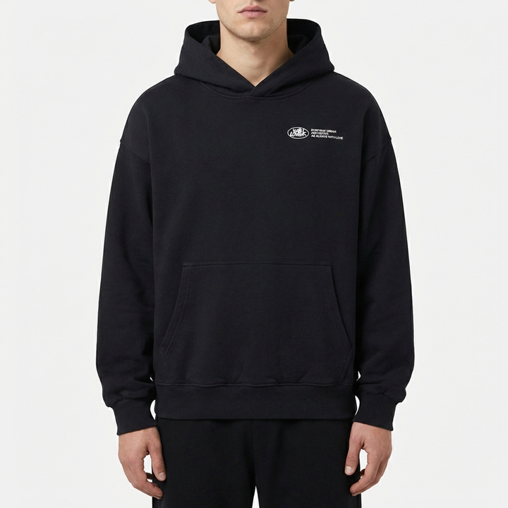 Marlowe | Unisex Fleece-Lined Oversized Graphic Hoodie