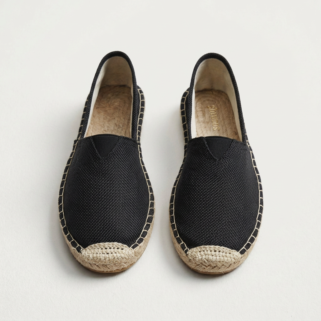 Marlowe | Women's Breathable Knit Jute Sole Espadrille Flats
