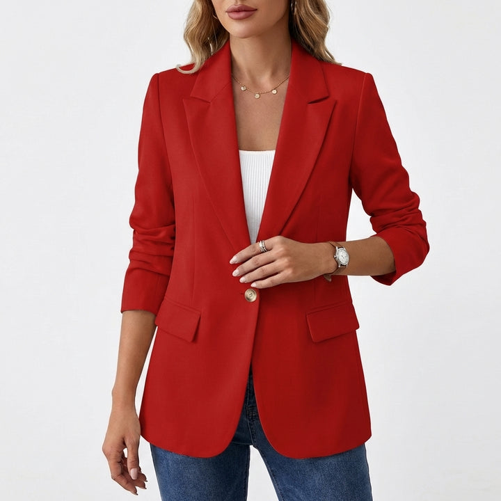 Marlowe | Women's Breathable Single Button Blazer