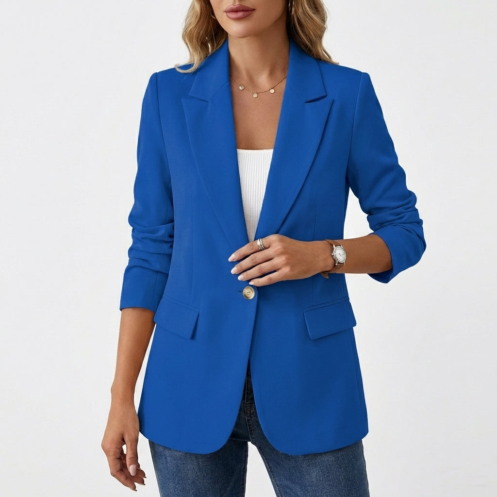 Marlowe | Women's Breathable Single Button Blazer