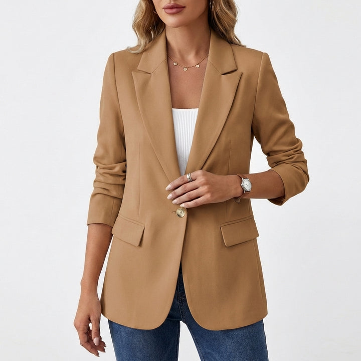 Marlowe | Women's Breathable Single Button Blazer