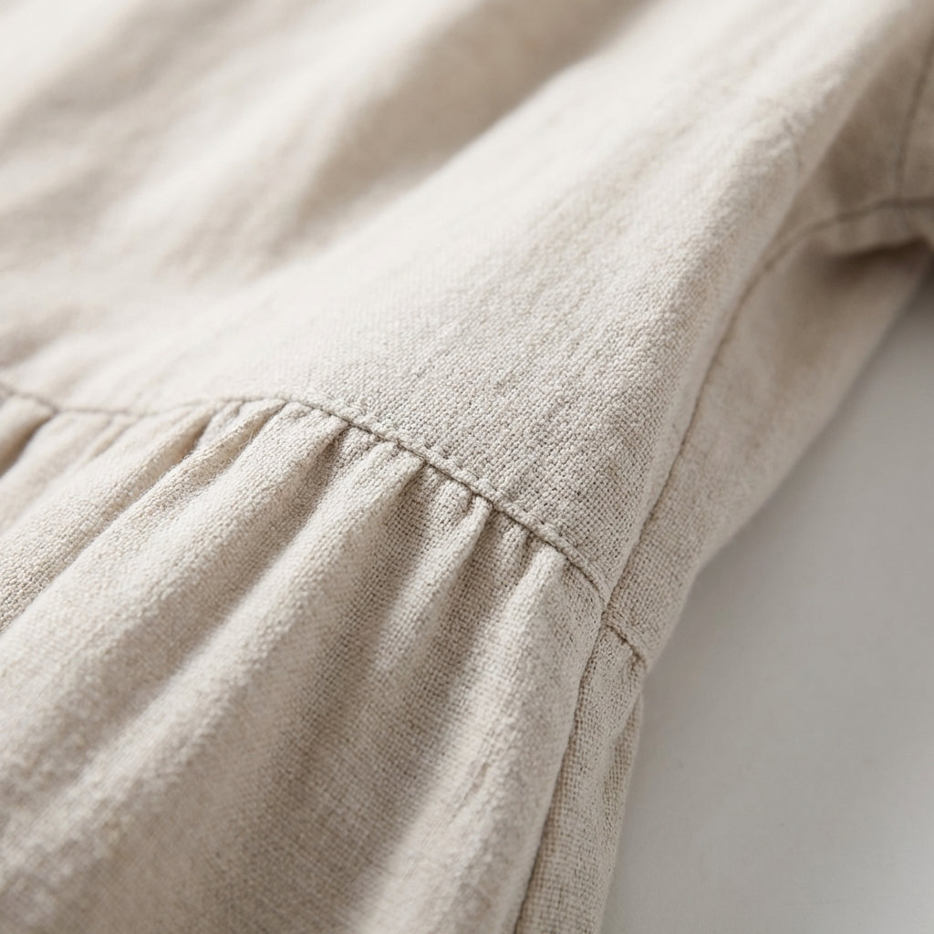 Marlowe | Women's Cotton Short Sleeve Smock Maxi Dress