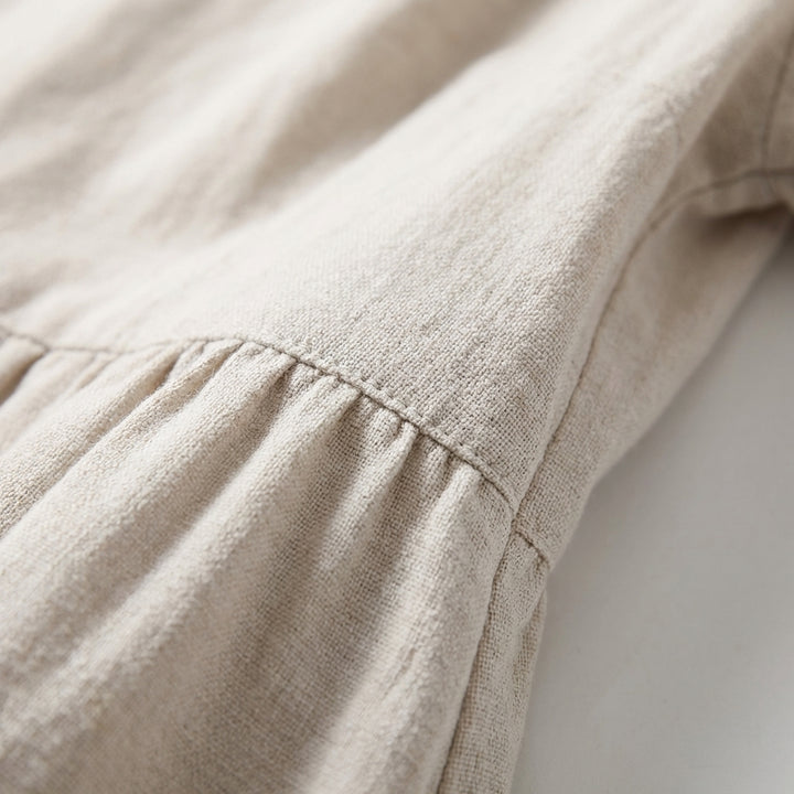 Marlowe | Women's Cotton Short Sleeve Smock Maxi Dress