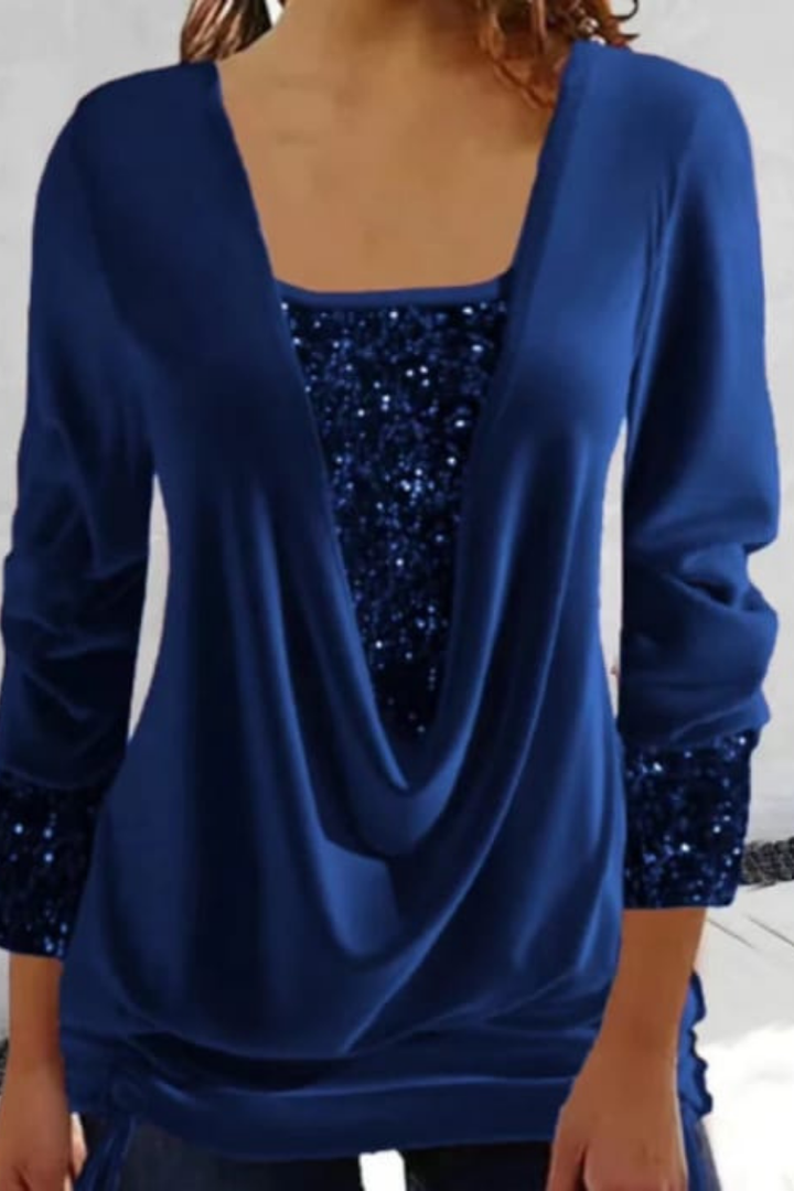 Marlowe | Women's Draped Front Shirt