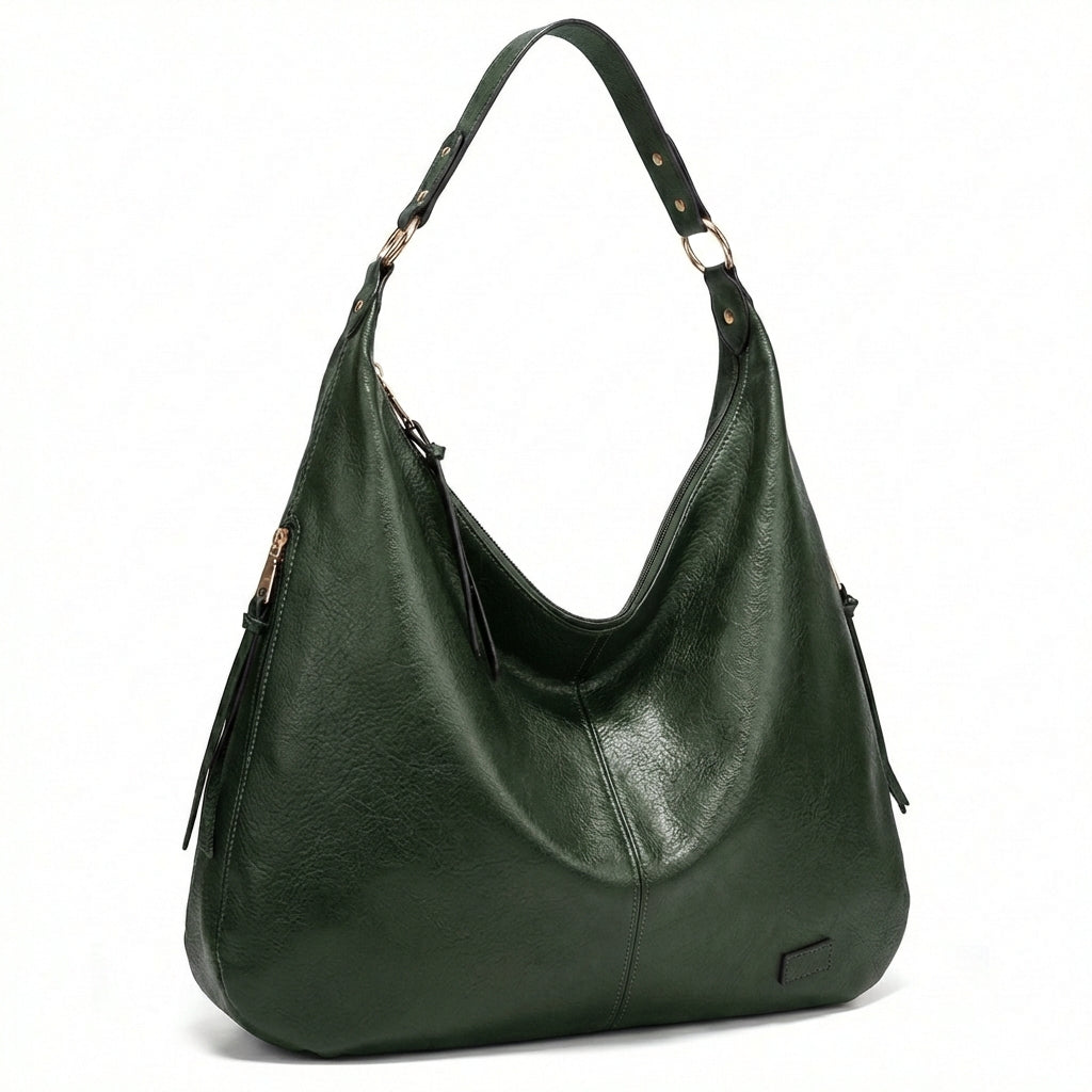Marlowe | Women's Leather Classic Hobo Shoulder Bag