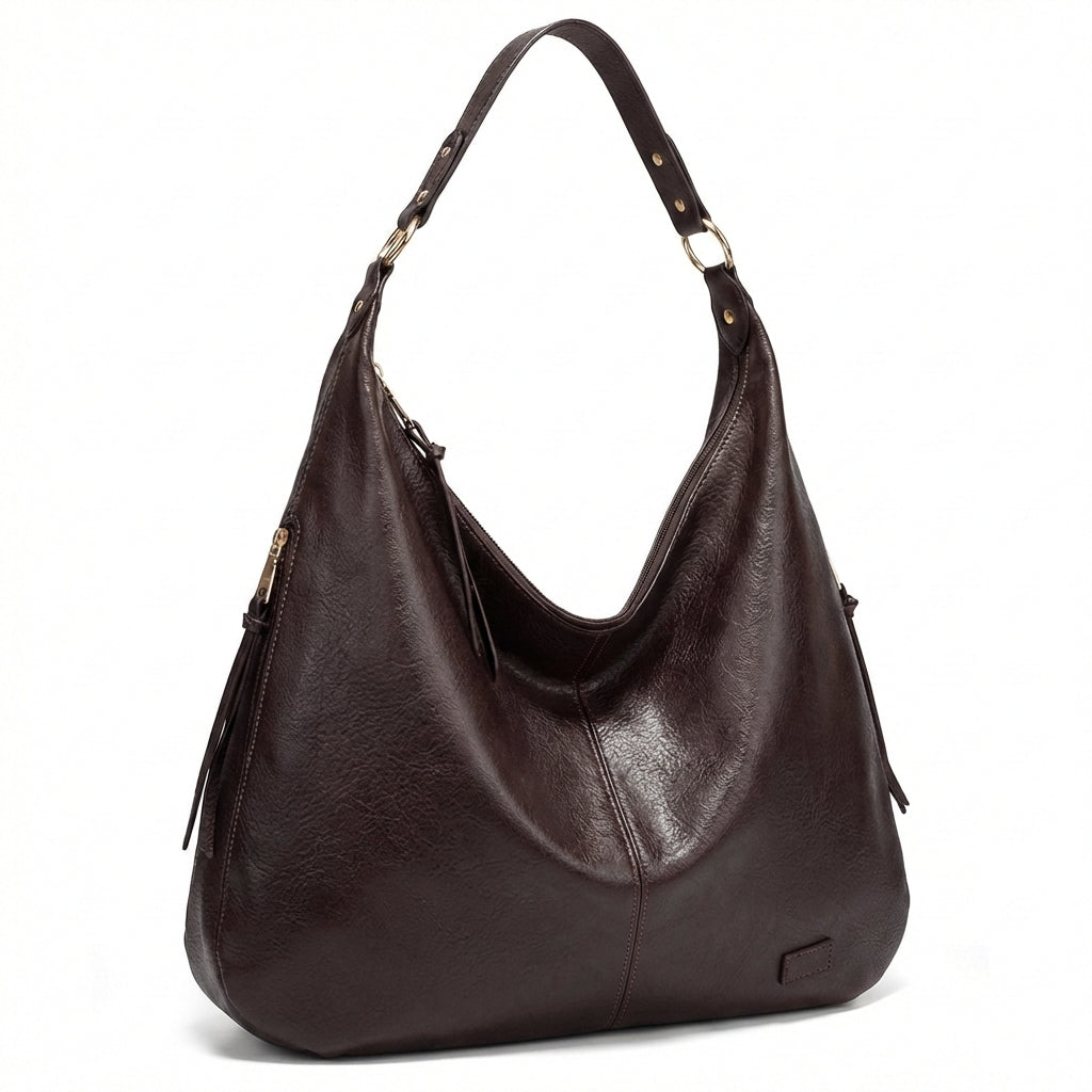 Marlowe | Women's Leather Classic Hobo Shoulder Bag