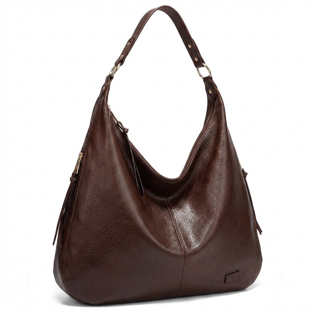 Marlowe | Women's Leather Classic Hobo Shoulder Bag
