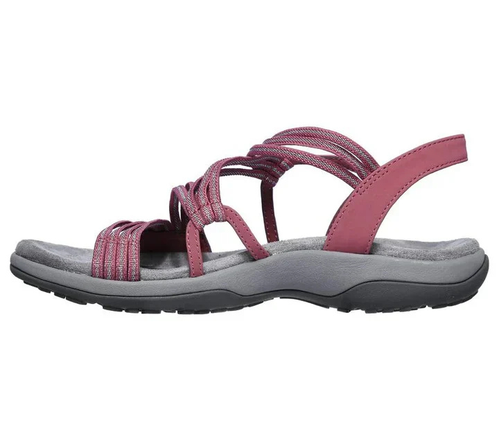 Marlowe | Women's Non-Slip Multi-Strap Elastic Flat Sandals