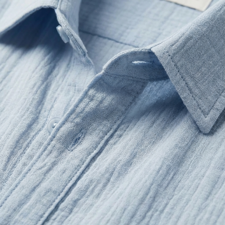 Matteo | Men Shirt With Button Front | Long Sleeve