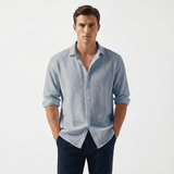 Matteo | Men Shirt With Button Front | Long Sleeve
