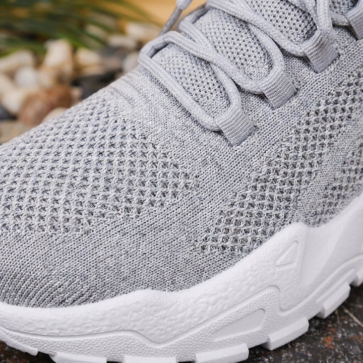 Mette | Women's Breathable Knit Chunky Sole Trainers