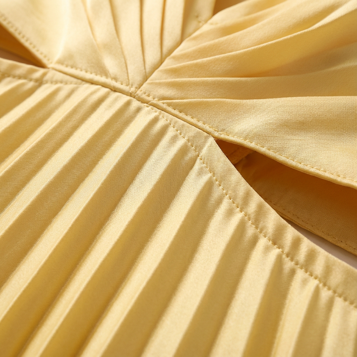 Mila | Women Dress With Pleated Skirt | Midi