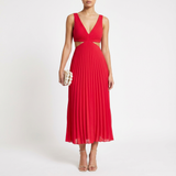 Mila | Women Dress With Pleated Skirt | Midi