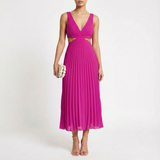 Mila | Women Dress With Pleated Skirt | Midi