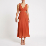 Mila | Women Dress With Pleated Skirt | Midi