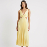 Mila | Women Dress With Pleated Skirt | Midi