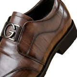 Noah | Men's Monk Strap Shoes With Buckle Detail And Pointed Toe | Refined
