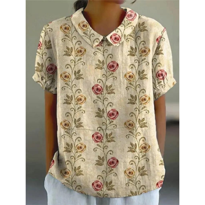 Priya | Women's Print Collared Shirt