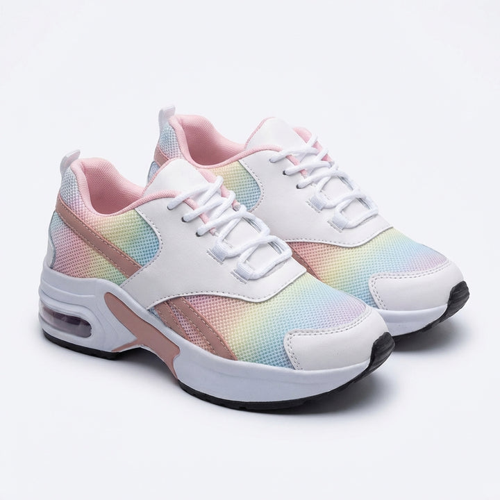 Remi | Women's Breathable Air Cushion Chunky Sole Trainers