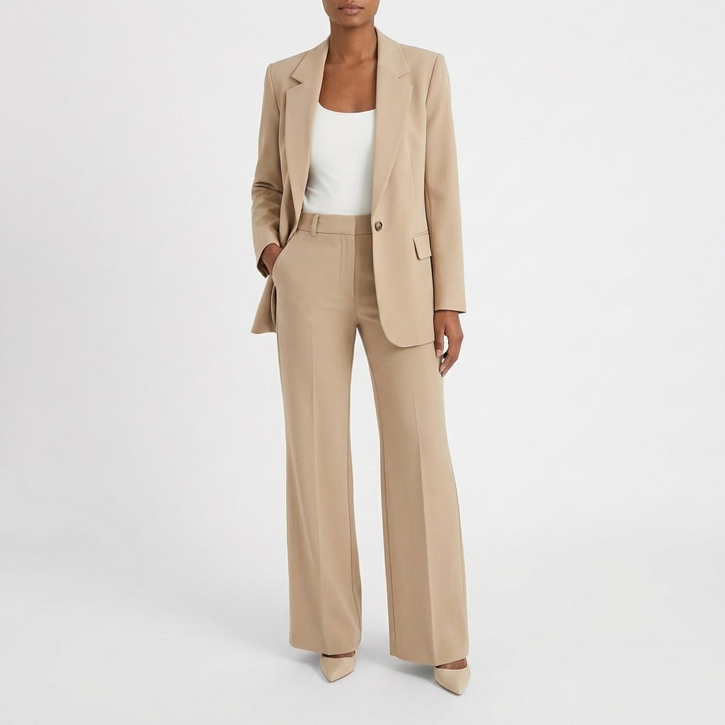 Remi | Women's Breathable Wide-Leg Trouser Set