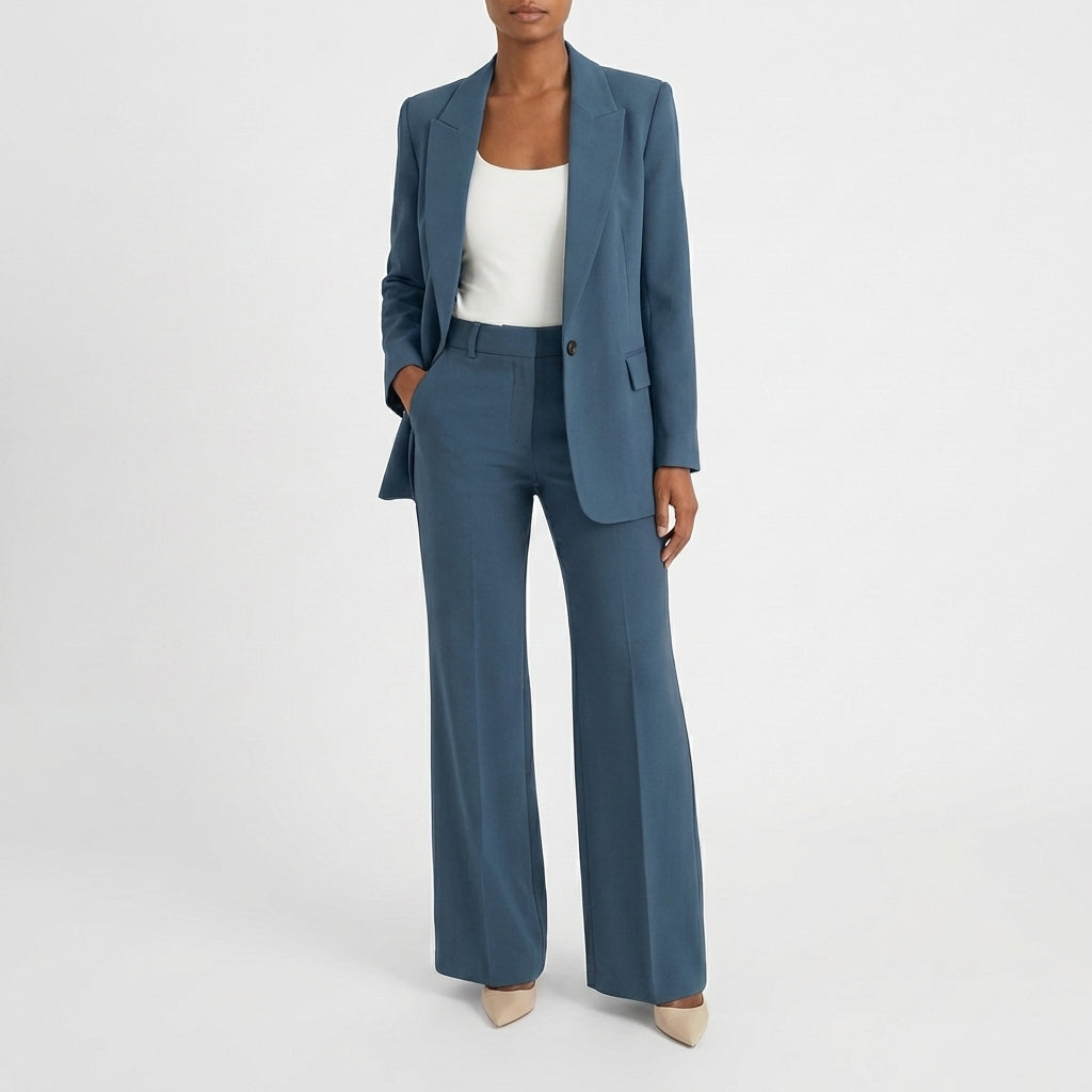 Remi | Women's Breathable Wide-Leg Trouser Set