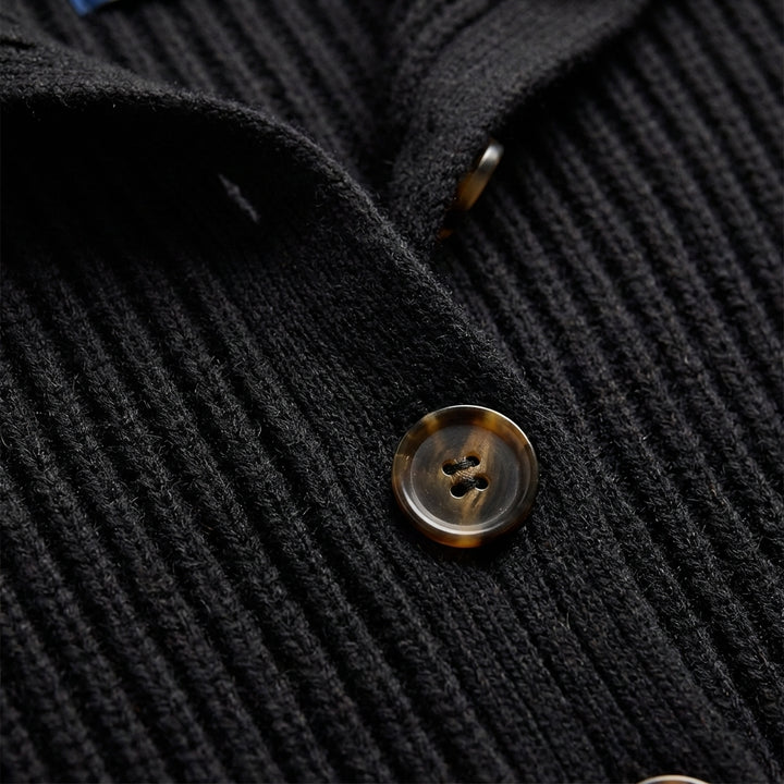 Remi | Women's Knit Button Collar Sweater Dress