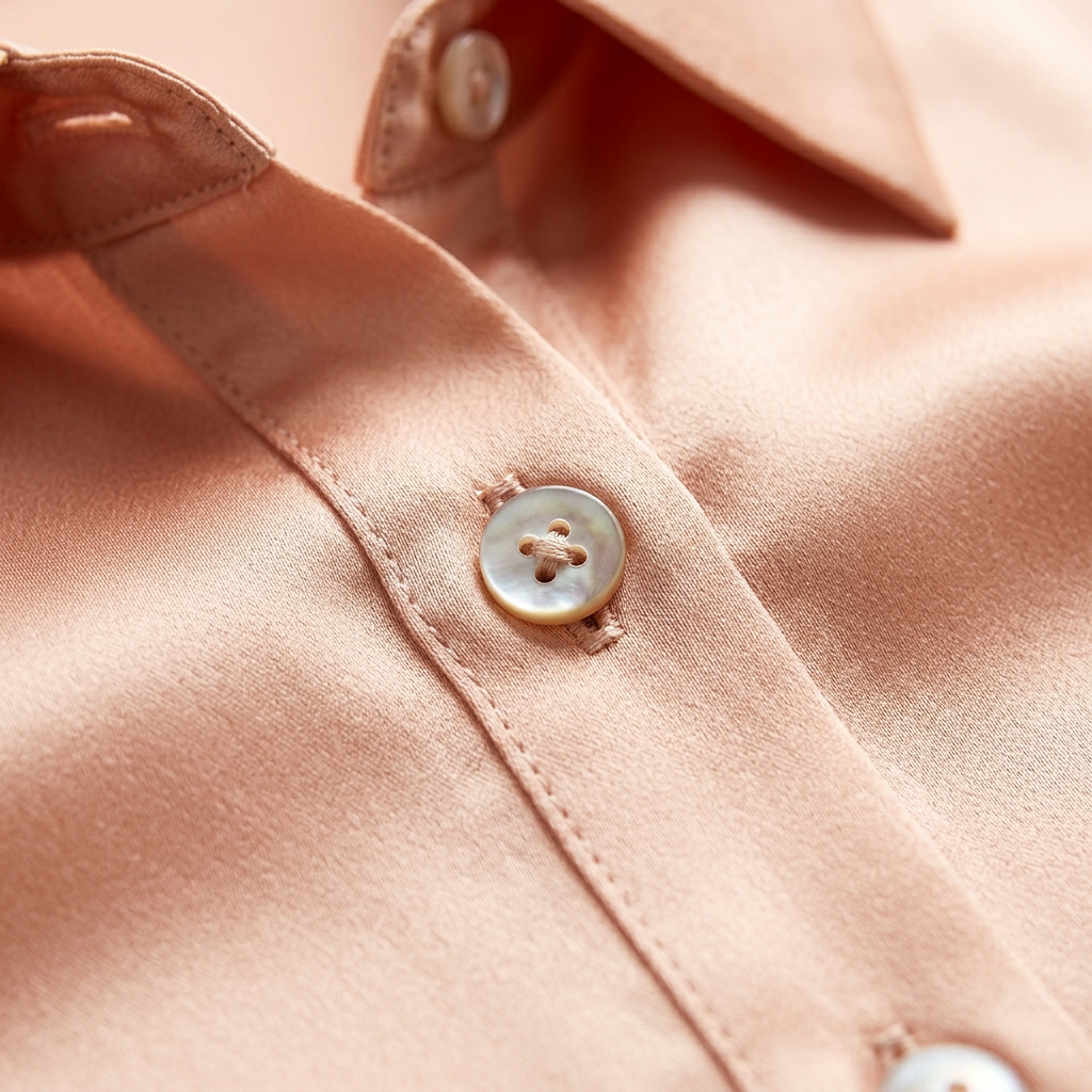 Remi | Women's Satin Collared Sleeveless Button-Down Blouse