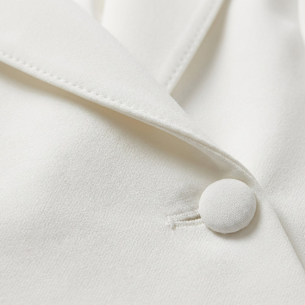 Remi | Women's Stretch Blazer-Style Button Midi Dress Elegant