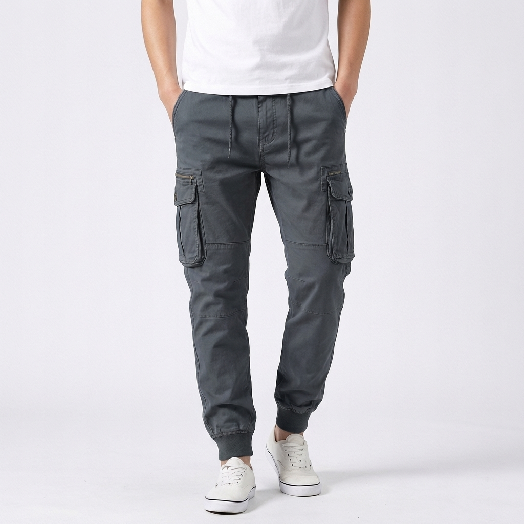 Sanne | Men's Breathable Multi-Pocket Cargo Joggers