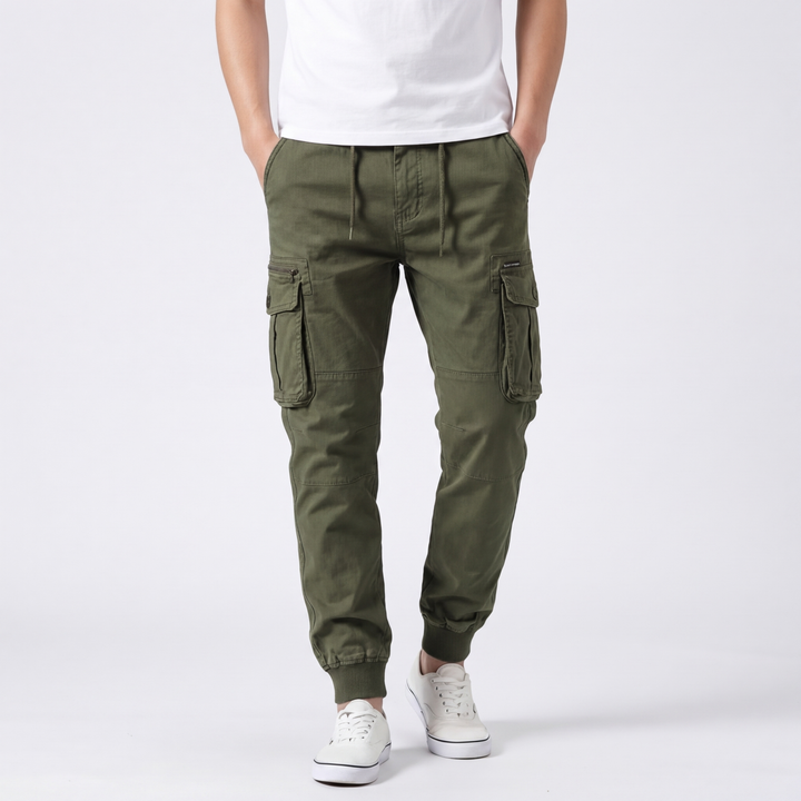 Sanne | Men's Breathable Multi-Pocket Cargo Joggers