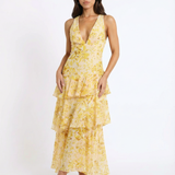 Sienna | Women Dress With Tiered Skirt | Maxi