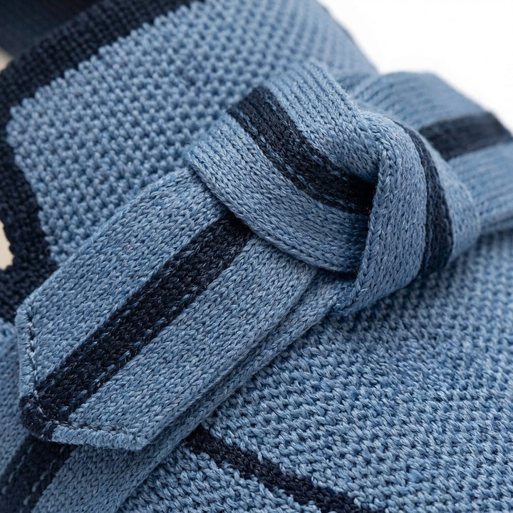 Sienna | Women's Breathable Knit Bow-Detail Pointed Toe Flats