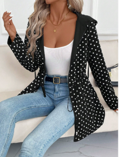 Sienna | Women's Fleece-Lined Reversible Animal Print Hooded Jacket